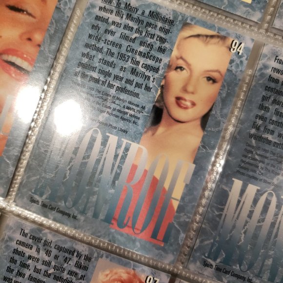 [Sports Time] Marilyn Monroe Collectible Trading Cards - Picture 16 of 16